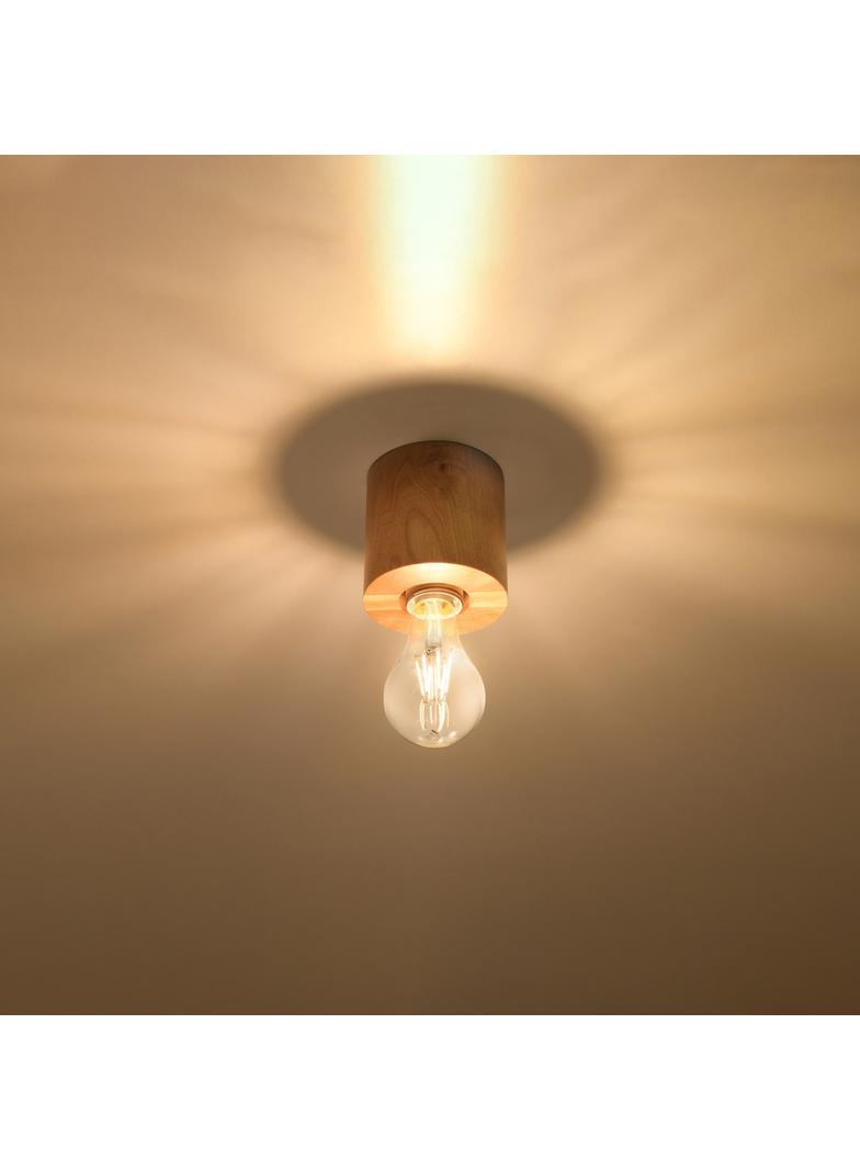 Sollux Plafon SALGADO naturalne drewno SL.0672