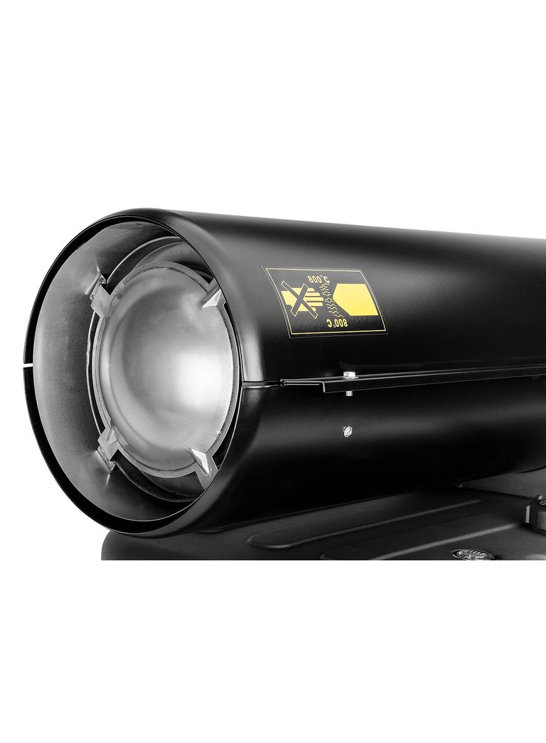 Nagrzewnica olejowa 50kW, zbiornik 56l, kółka