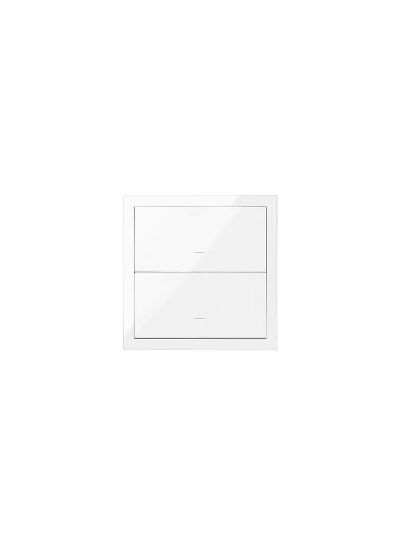 Simon 100 Panel 1-krotny: 2 klawisze biały 10020103-130 KONTAKT