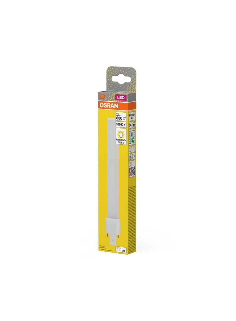 Lampa DULUX S LED FR 11 CCG, AC mains 6W 830 G23