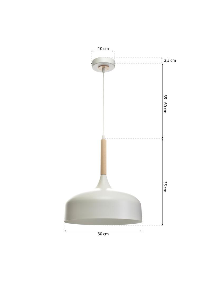 MILAGRO Lampa wisząca TAYLOR WHITE 1xE27 60W