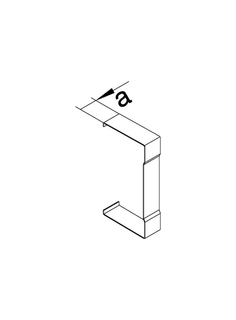 tehalit.BRS Łącznik pokrywy 85x130 biały