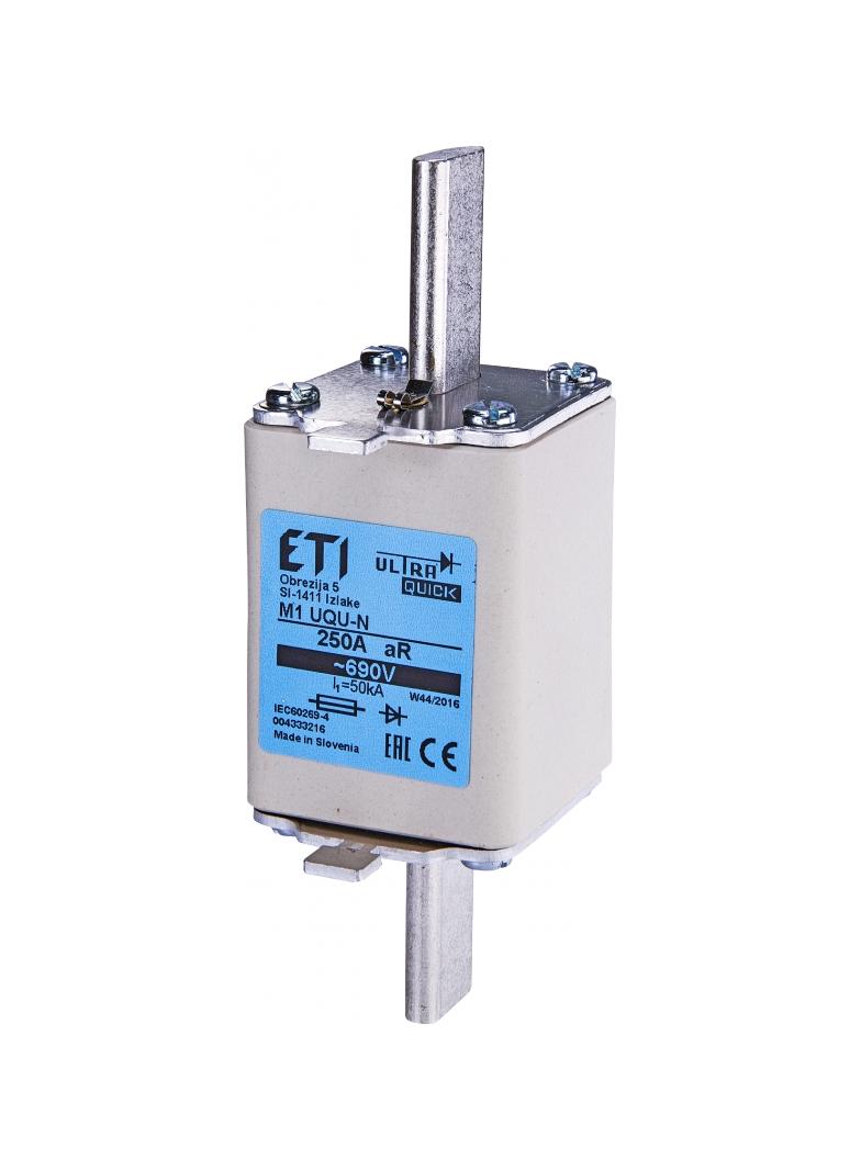 Wkładka topikowa ultraszybka M1UQU-N/100A 690V 004333211 ETI