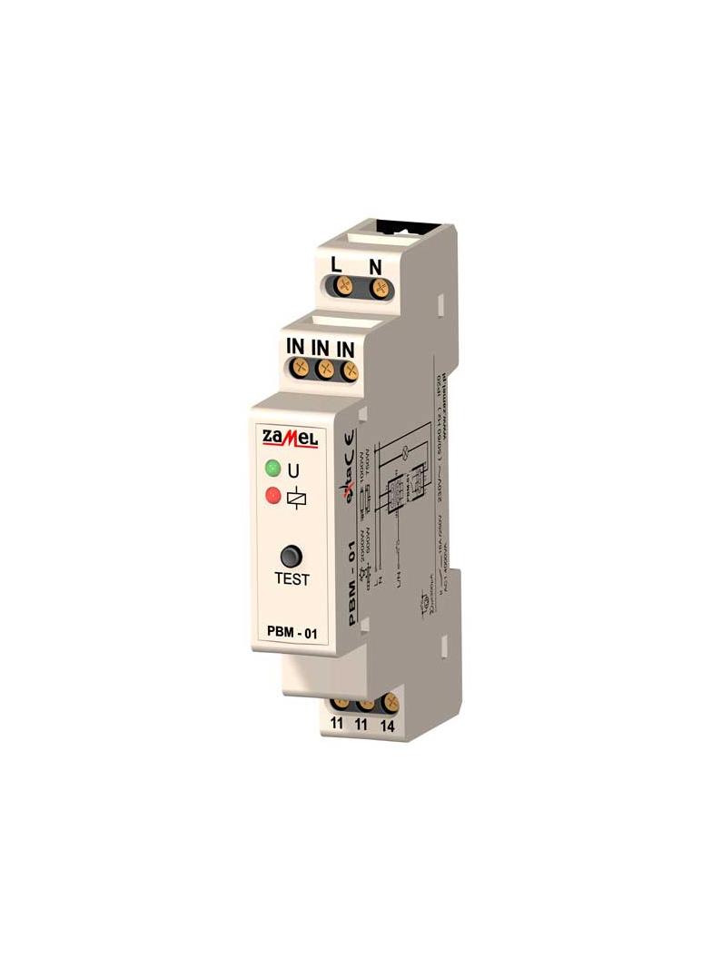 PRZEKAŹNIK BISTABILNY 230V AC  TYP: PBM-01
