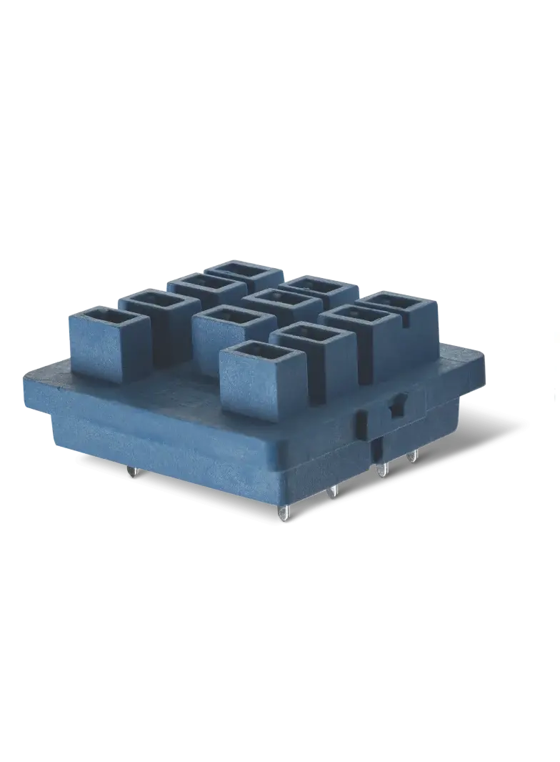 Gniazdo do przekaźników serii 62.31; 62.32; 62.33, PCB