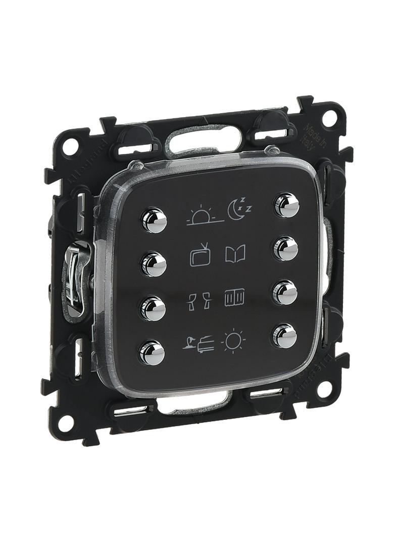 MY HOME VALENA ALLURE - STEROWNIK SCENARIUSZY HOTELOWYCH - 8 PRZYCISKÓW, Legrand