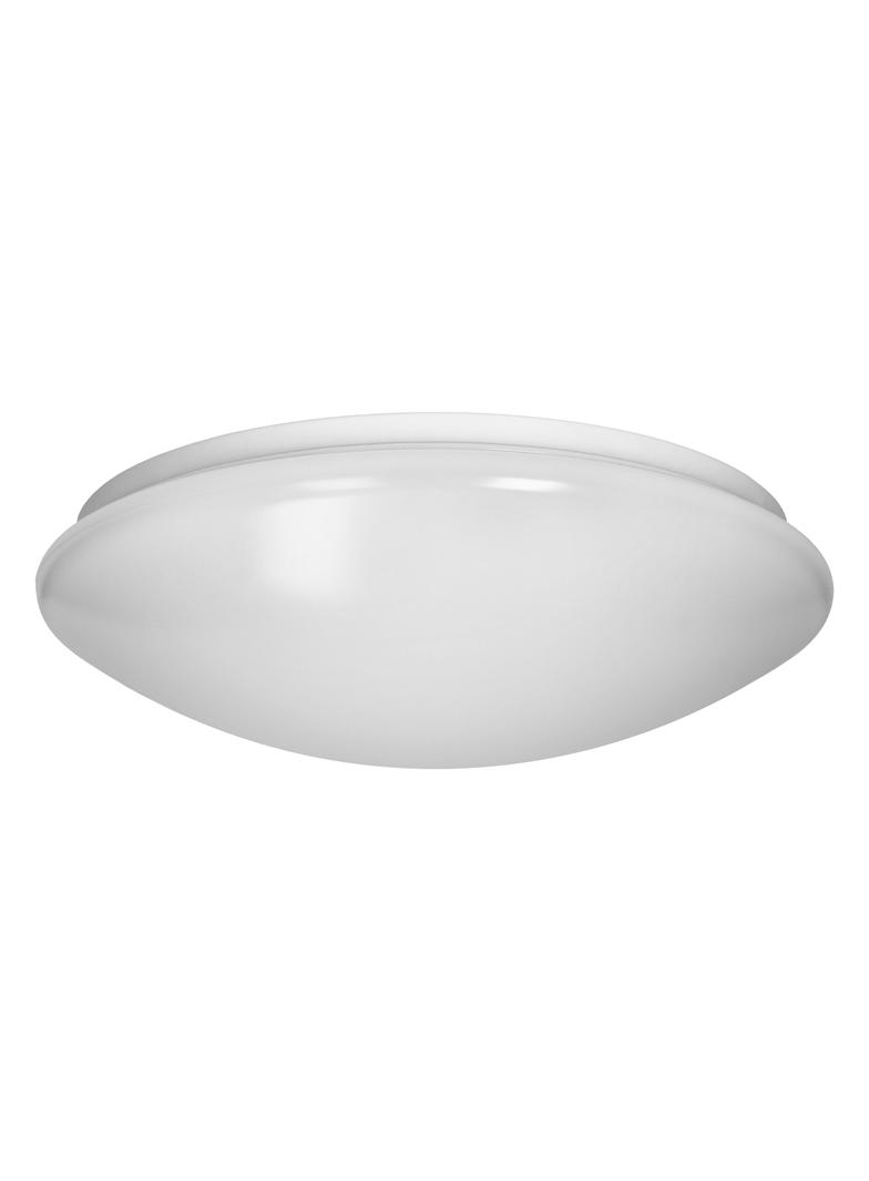 NABU plafon 2xE27 2x60W klosz matowy - poliwęglan IP20 biały