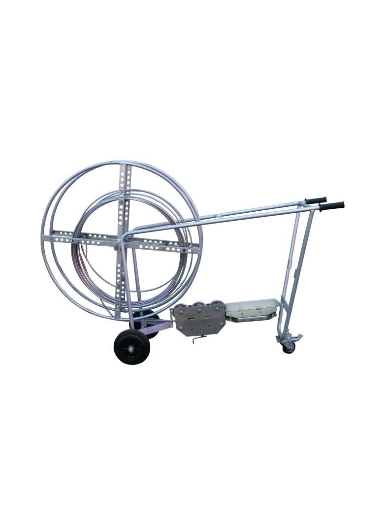 Prostowarka jezdna do drutu 7-10 mm, wariant D, St/tZn 597006 DEHN