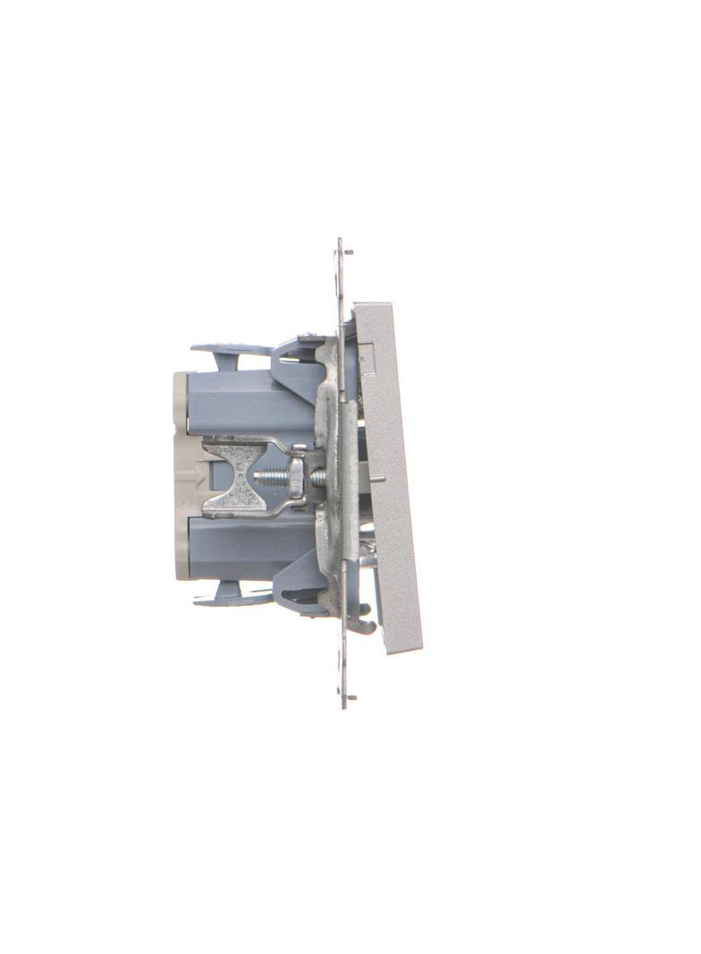 Simon 55 Łącznik krzyżowy szybkozłączka Aluminium mat TW7.01/143 KONTAKT