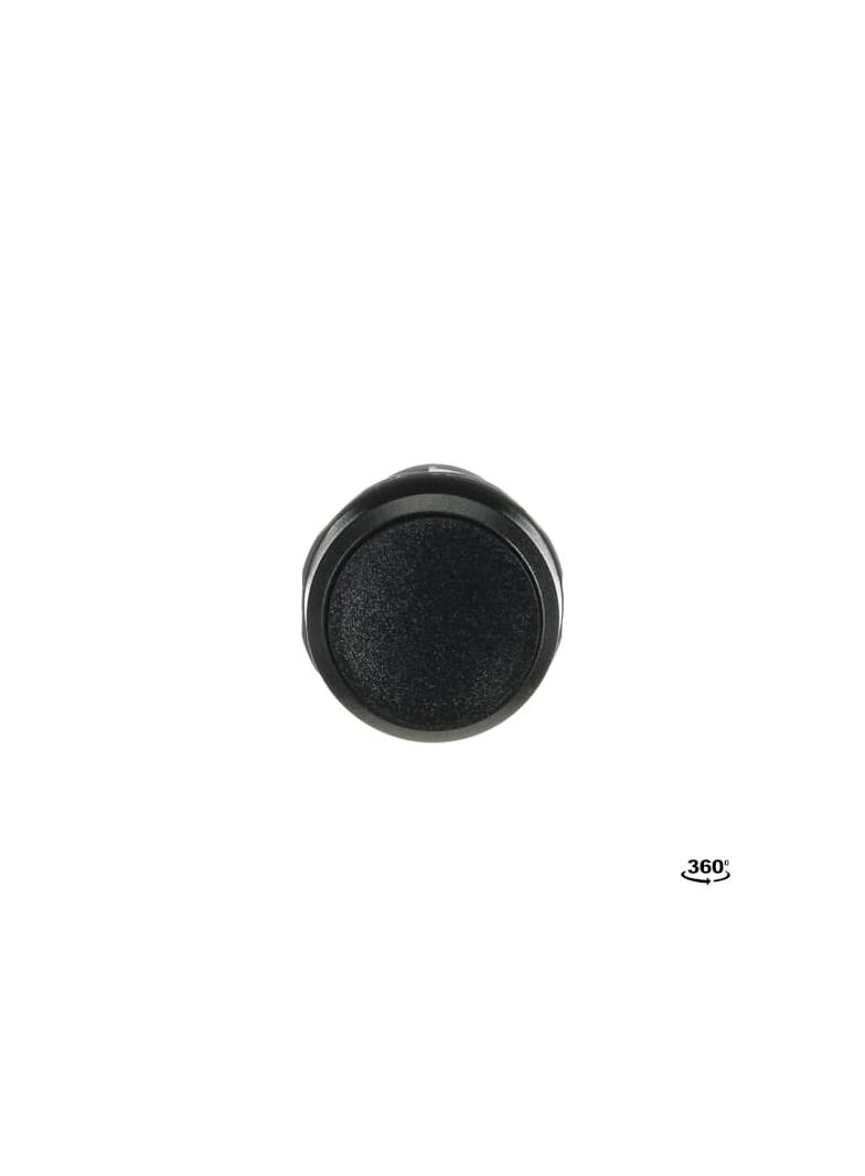 Przycisk monostabilny wklęsły czarny 2NC CP1-10B-02