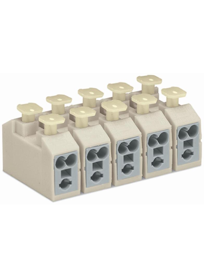 złączka zasilająca 12-torowa z przyciskami zasilającymi