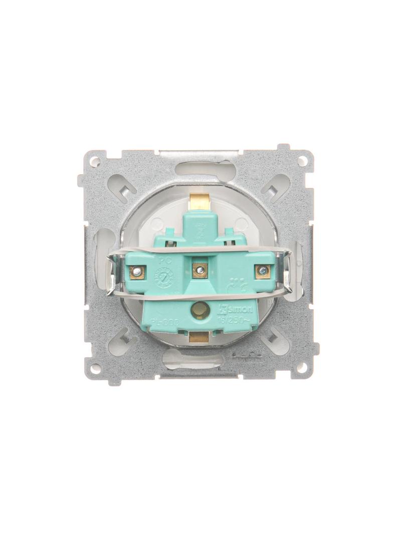 Simon Basic Gniazdo wtyczkowe z uziemieniem Schuko 16A 250V zaciski śrubowe biały BMGSZ1.01/11 BMGSz1.01/11 KONTAKT