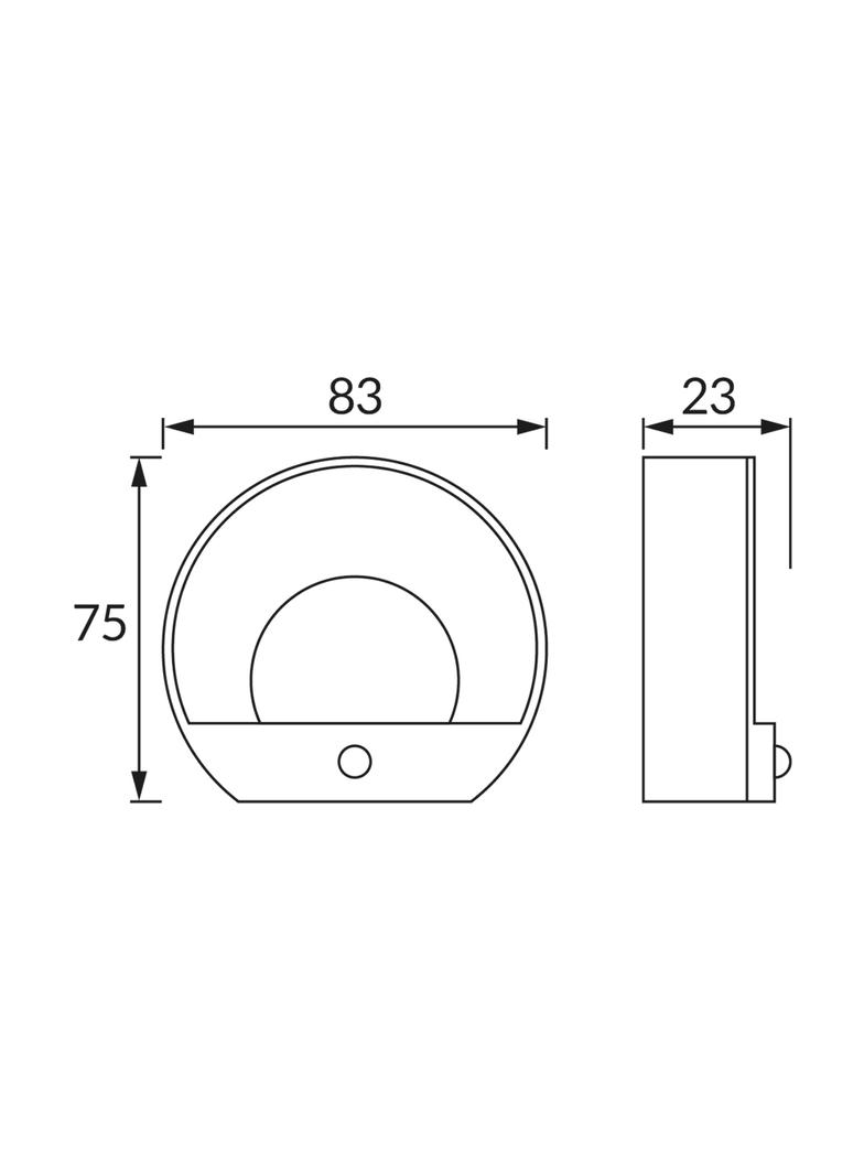 Podszafkowa oprawa punktowa POP LED 1W