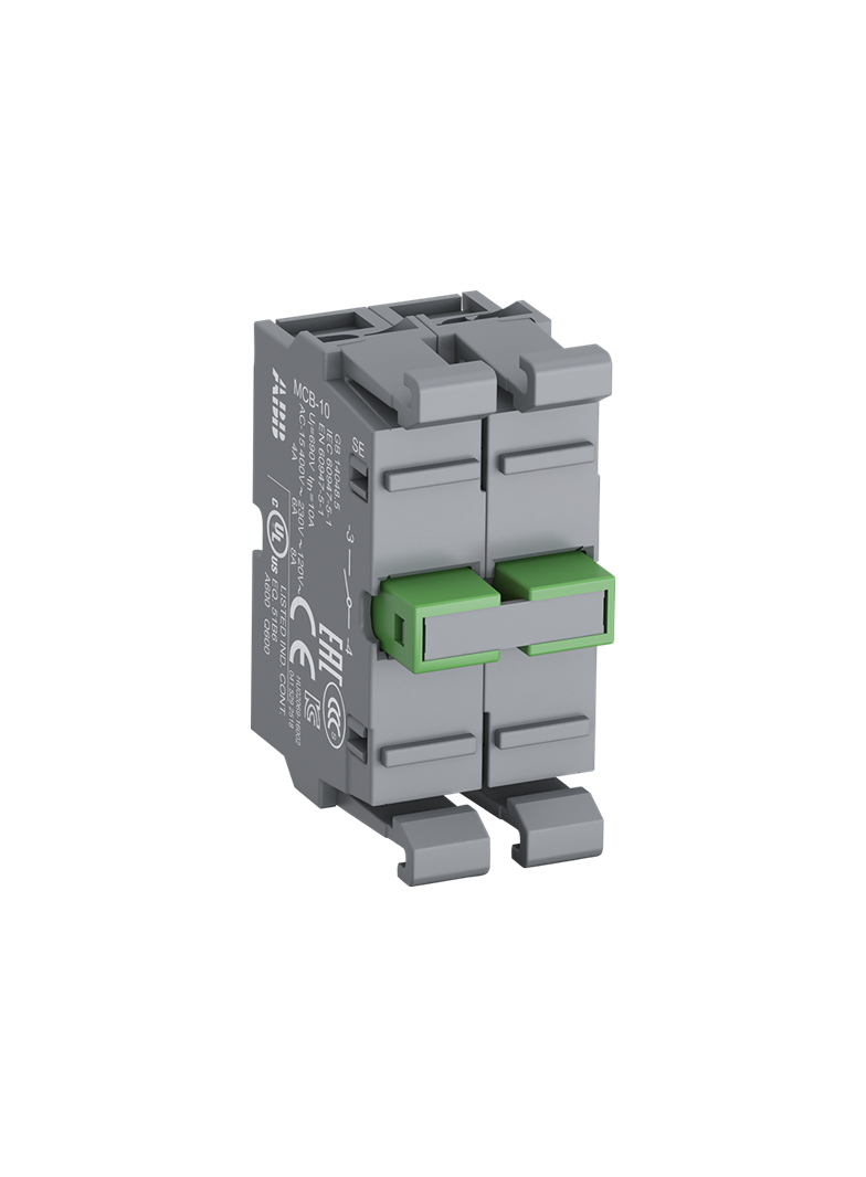 Blok styków 2NO MCB-20