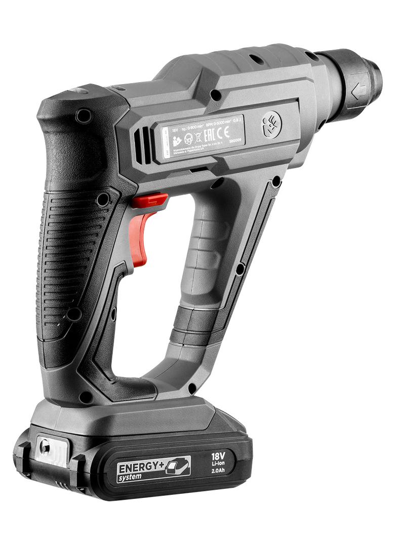Młotowiertarka akumulatorowa SDS+ Energy+ 18V, Li-Ion/0.8J, bez akumulatora
