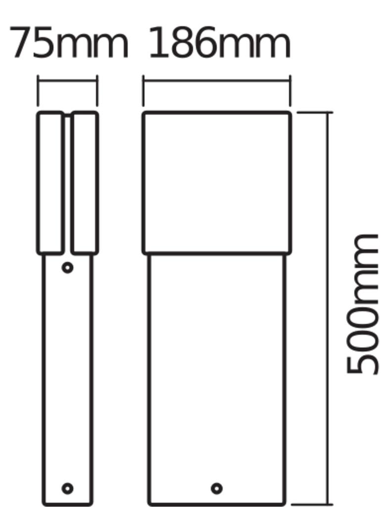 ENDURA STYLE ELLIPSE 50CM 13W DG LEDV Oprawa zewnętrzna