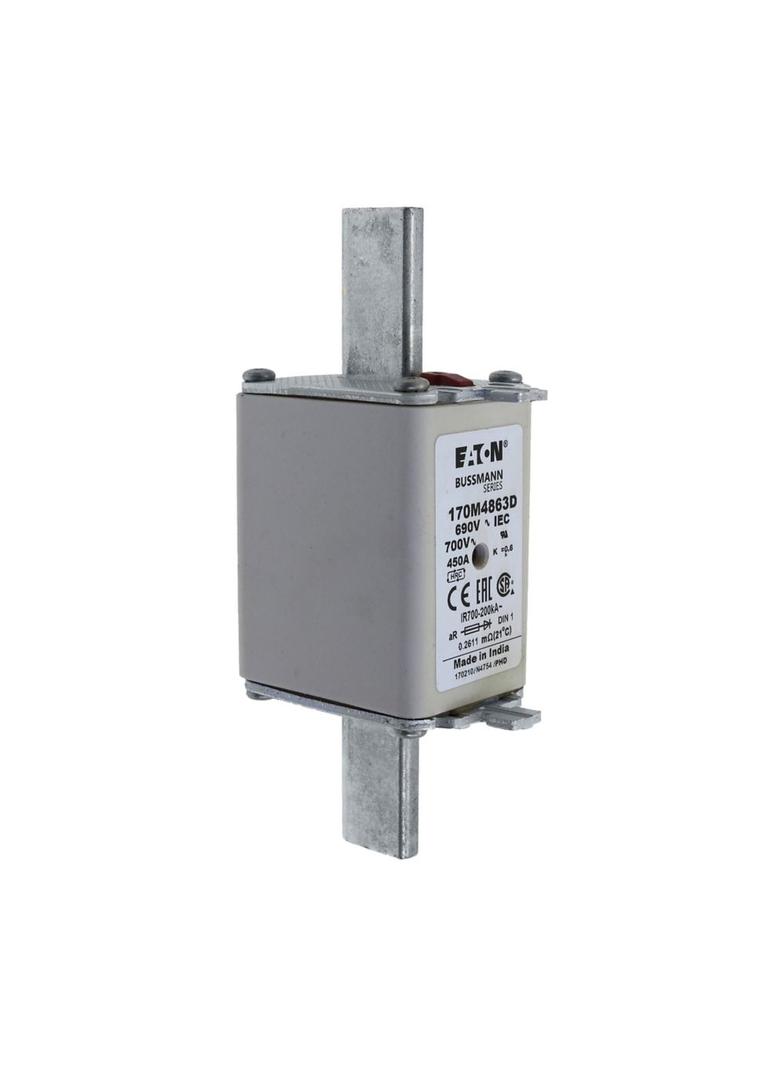 450A 690V aR DIN 1 HSDNH FUSE Wkładka szybka 450A AC 690V DIN 1 aR DIN IEC podwójny wskaźni 170M4863