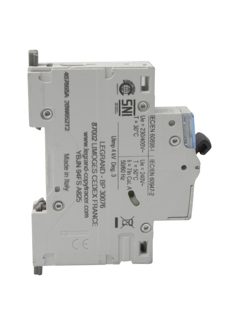 Wyłącznik Nadprądowy S 301 1P C4A 6kA DX3 407665 LEGRAND