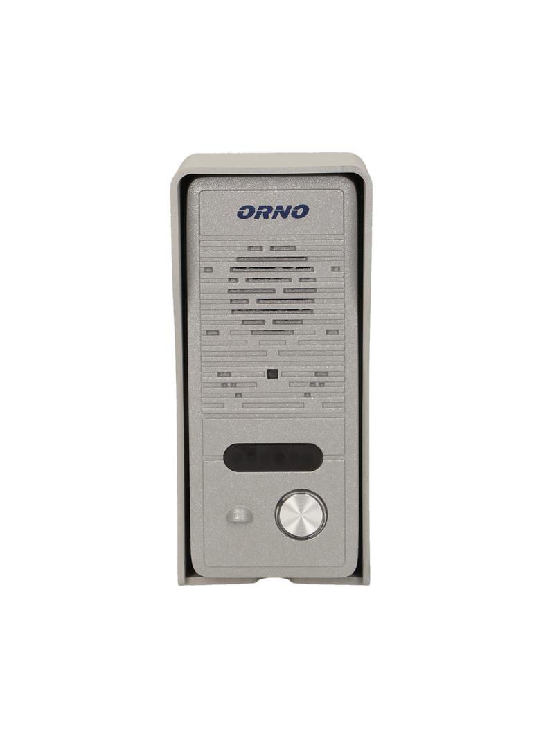 Zestaw domofonowy jednorodzinny bezsłuchawkowy szary ELUVIO OR-DOM-RE-914/G ORNO