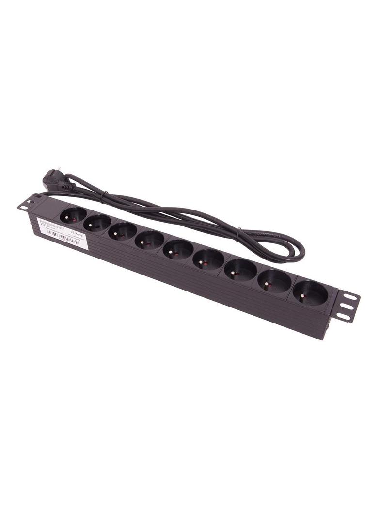 Listwa zasilająca 19 cali 9x230V Partners LZ1U9GBW C&C