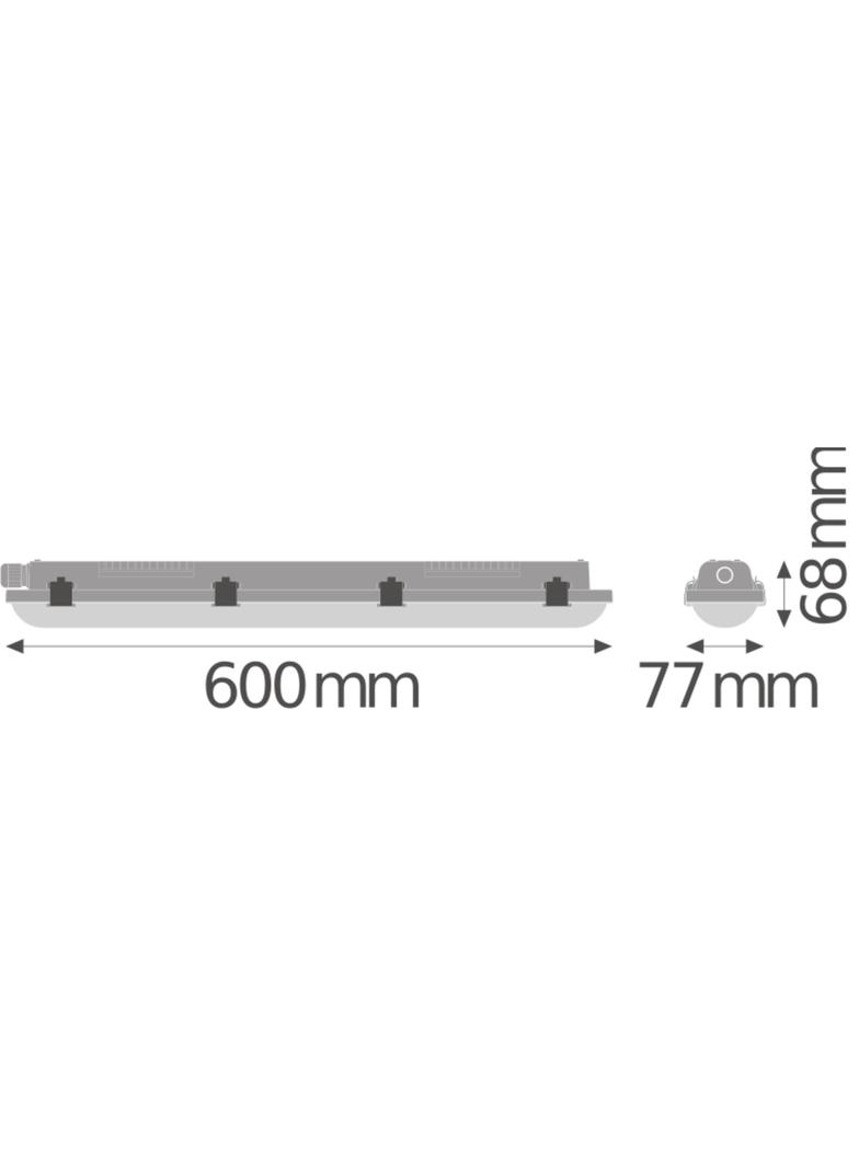 Oprawa hermetyczna LED DP VALUE 600 18W/4000K IP65 LEDV 4058075300743 LEDVANCE