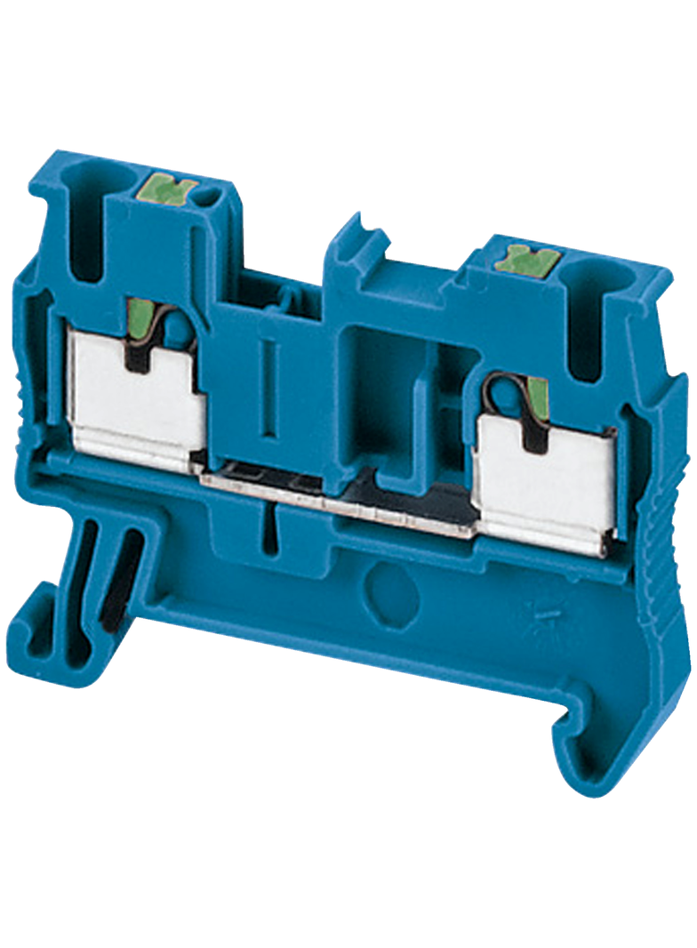 Złączki NSY, zacisk wciskany przepustowy 2 punktowy NSYTRP22BL