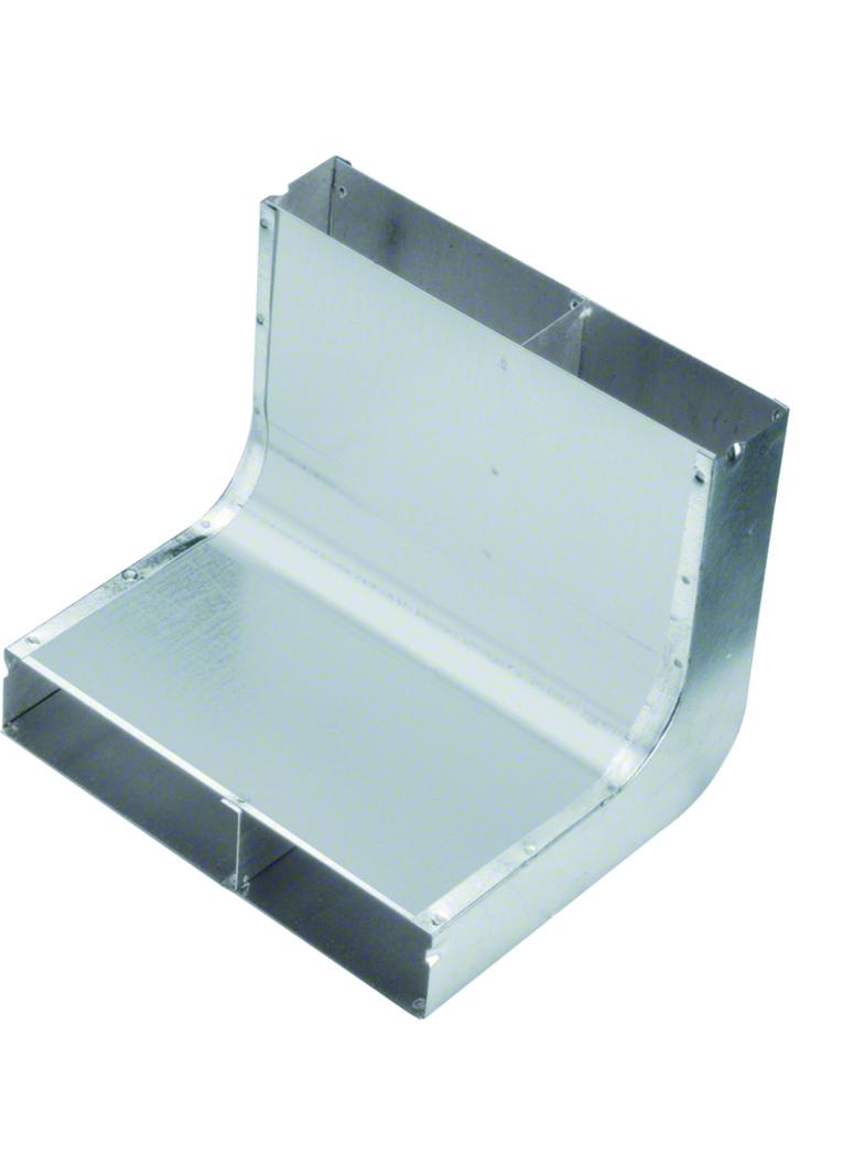 tehalit.UK Narożnik pionowy 2-komorowy 240X48mm stal UKK240482 HAGER