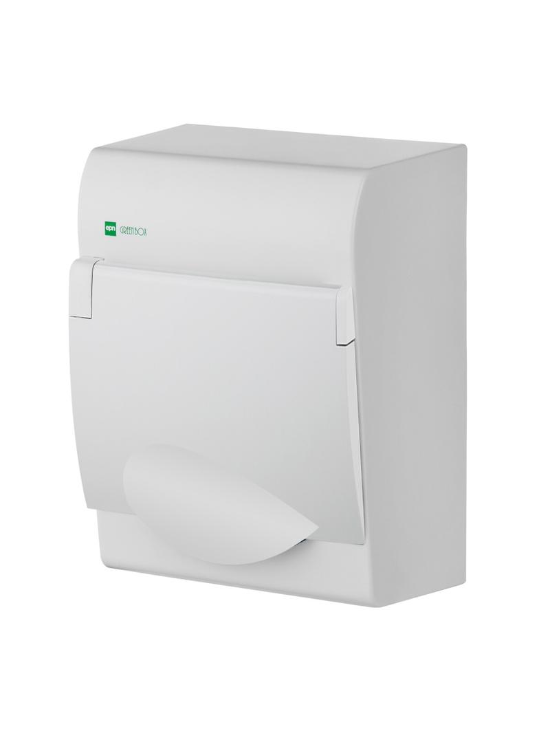 Rozdzielnica GREEN BOX n/t 6-modułem IP40 szyba biała 2351-00 EP Nasielsk