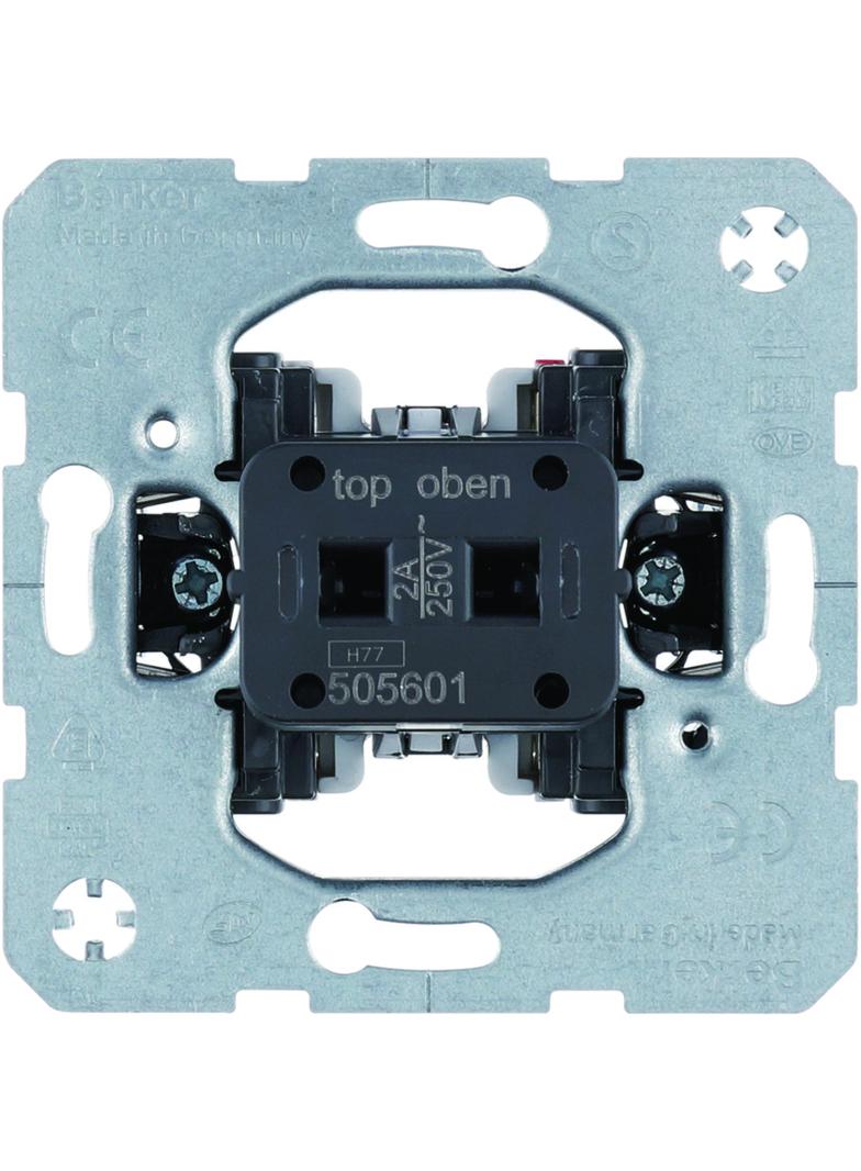 BERKER one.platform Łącznik klawiszowy przyciskowy do nasadki na kartę hotelową 2A 505601 HAGER