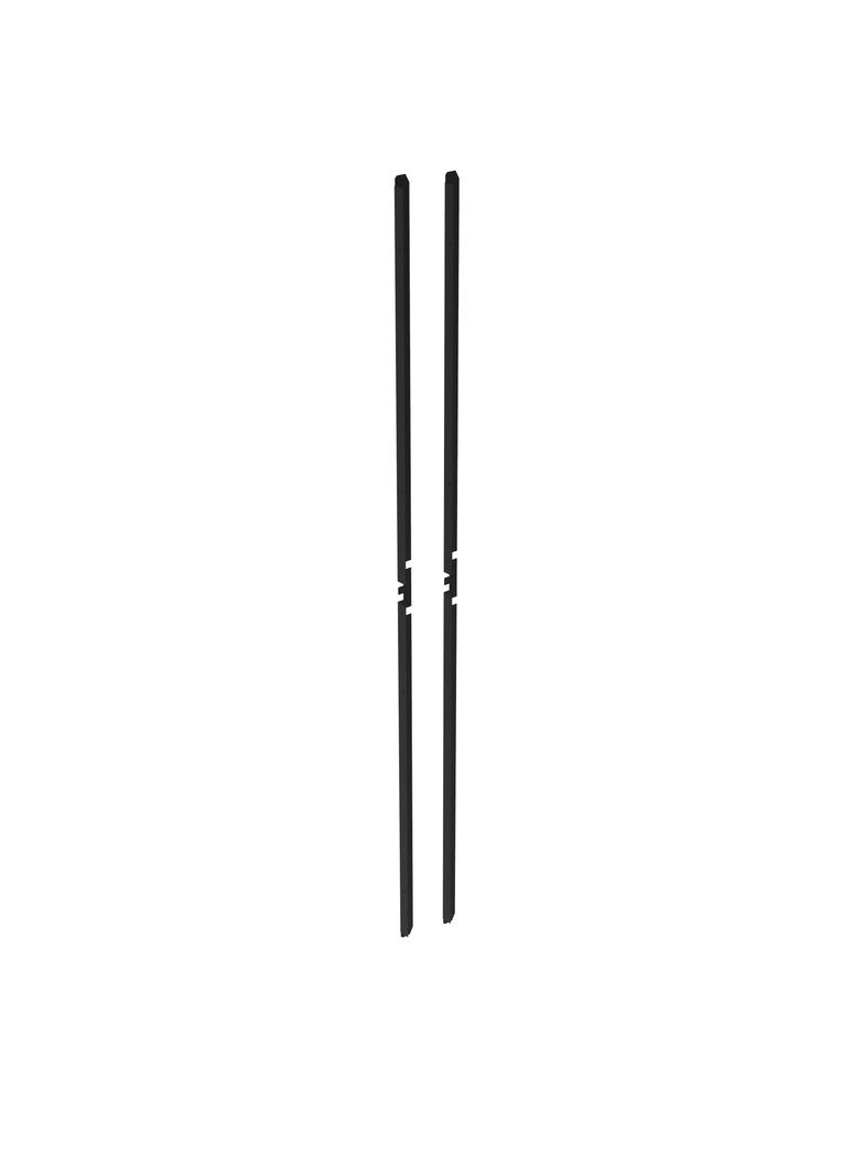 PANEL PIONOWY ZARZADZAJĄCY PRZEPŁYWEM POWIETRZA 42U SZER. 600 MM BOCZNY, Legrand