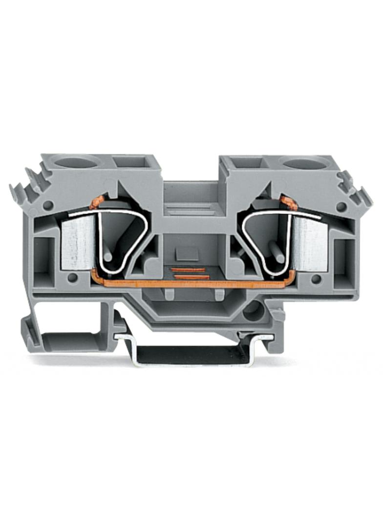 Złączka 2‑przewodowa Ex 16mm2 jasnoszara 283‑691 /25szt./ WAGO