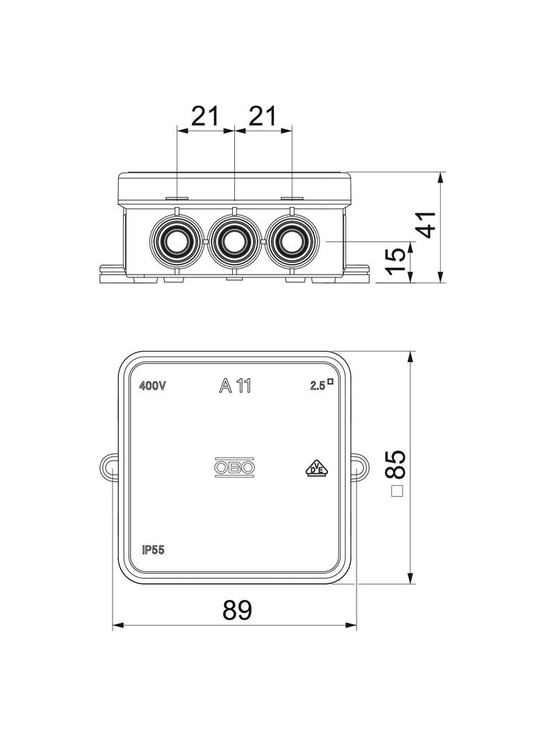 A 11, PUSZKA A 11/HF PUSTA BIAŁA
