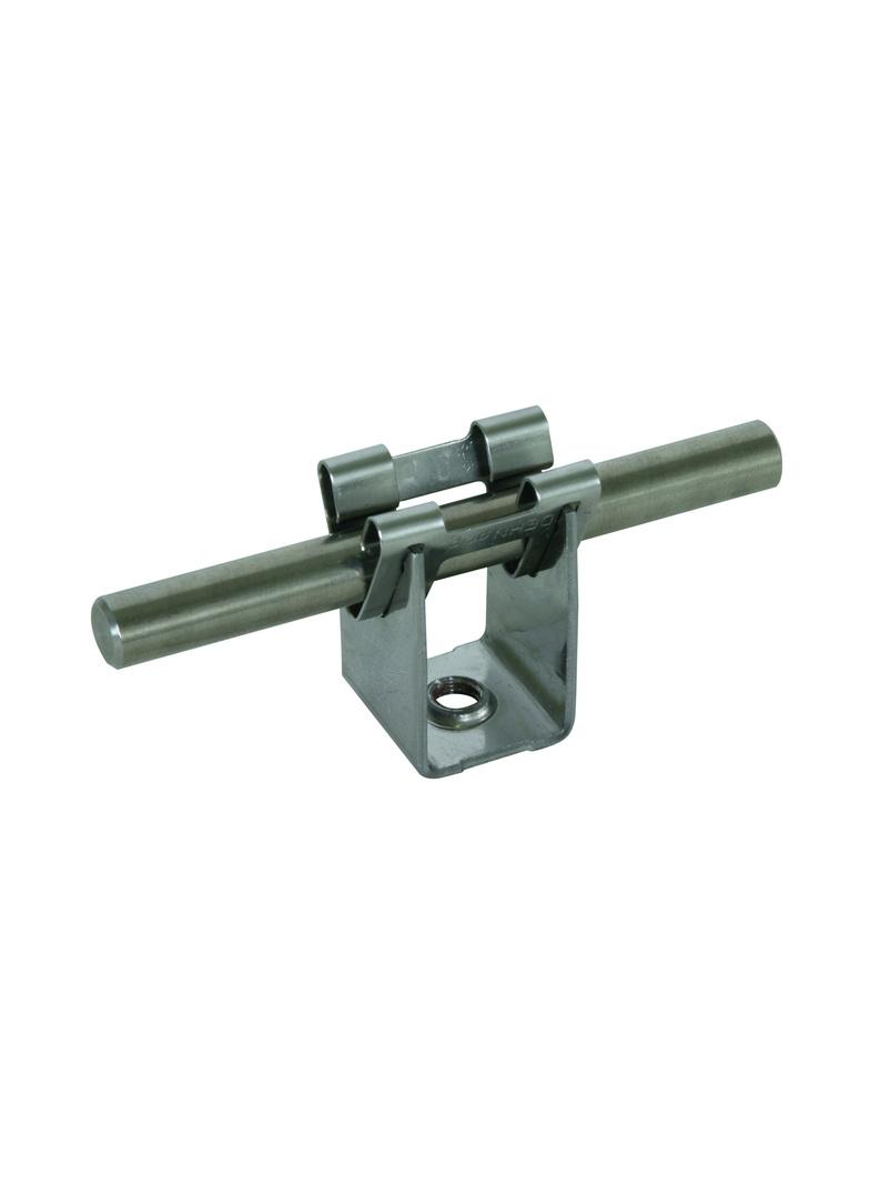 Wspornik DEHNgrip, wys. 20 mm, M6, stal nierdzewna NIRO