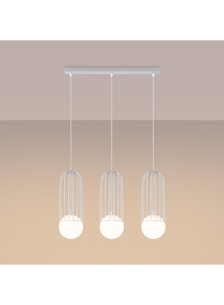 Lampa wisząca BRINA 3L biała