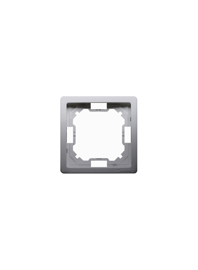 Simon Basic Standard Ramka 1-krotna stal inox BMR1/21 KONTAKT