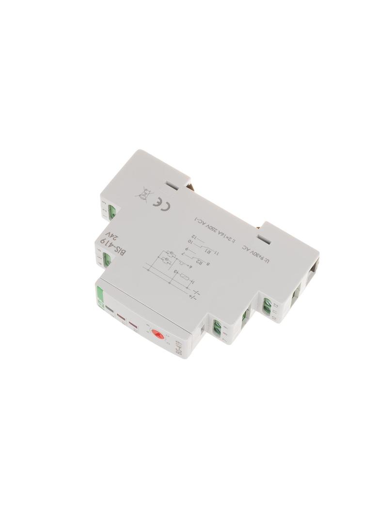 Przekaźnik bistabilny 9-30 V AC/DC 4 funkcyjny DIN dwa obwody sterowania BIS-419-24V F&F