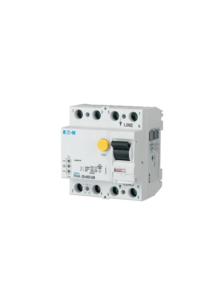FRCdM-25/4/003-G/B Wyłącznik różnicowoprądowy 4P 25A 30mA typ G/B+ 167892 EATON