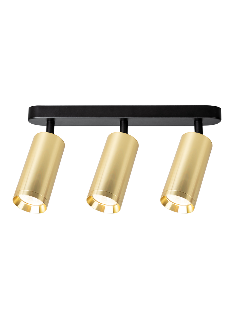 Oprawa Mica Spot Złoty 3xGU10