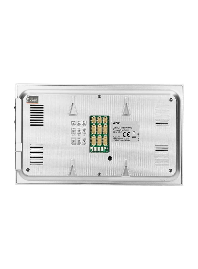 Wideo monitor bezsłuchawkowy kolorowy LCD 7 WiFi + APP na telefon z gniazdem na kartę pamięci T VDP-