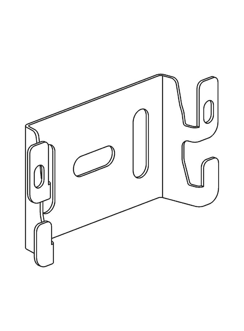 WSPORNIK LEKKI DLA KORYT O SZER. 50 MM, GC, Cablofil