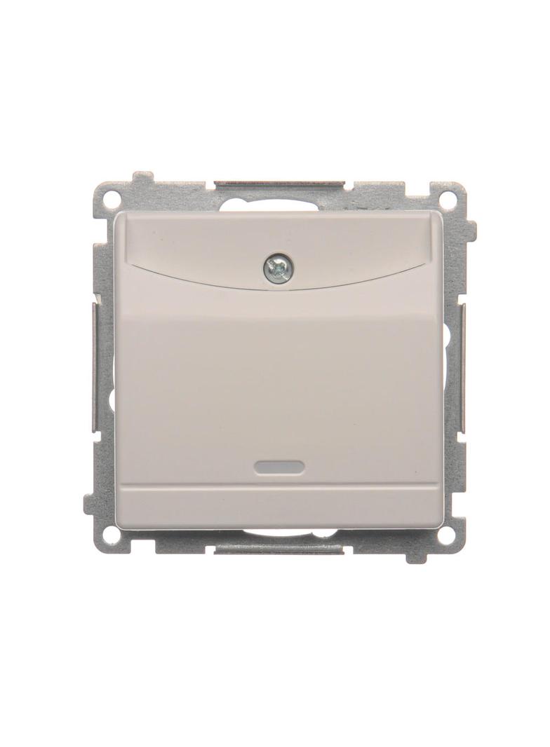 Simon 54 Łącznik hotelowy podwójny z podświetleniem biały *Tylko do ramek S54 PREMIUM. Wymagane jest