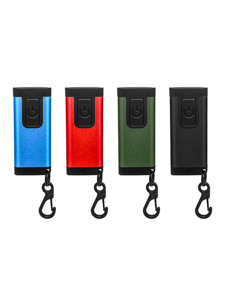 Mini latarka/brelok LED COB, 150lm, 180mAh, 5500K, kolor mix