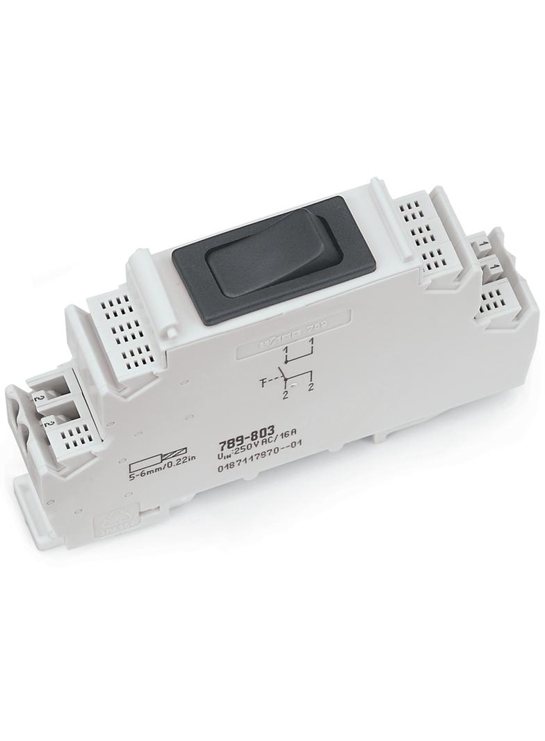 TASTER, 1-POL, 16A/250VAC