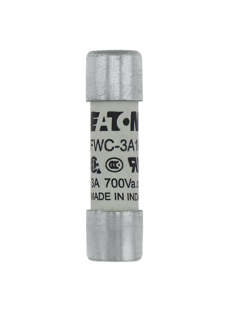 3AMP 700V AC UL FERRULE 10x38MM FUSE Wkładka szybka 3A AC 700V 10x38 mm aR UL FWC-3A10F EATON