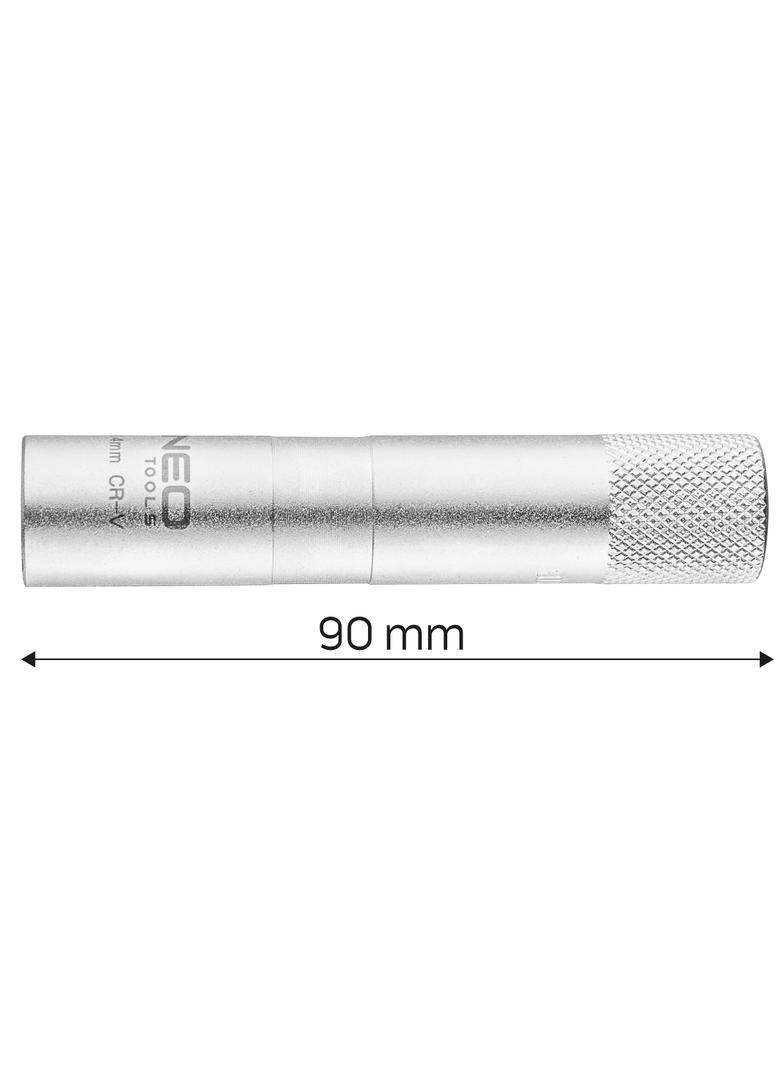 Klucz do świec 3/8", 16 x 90 mm