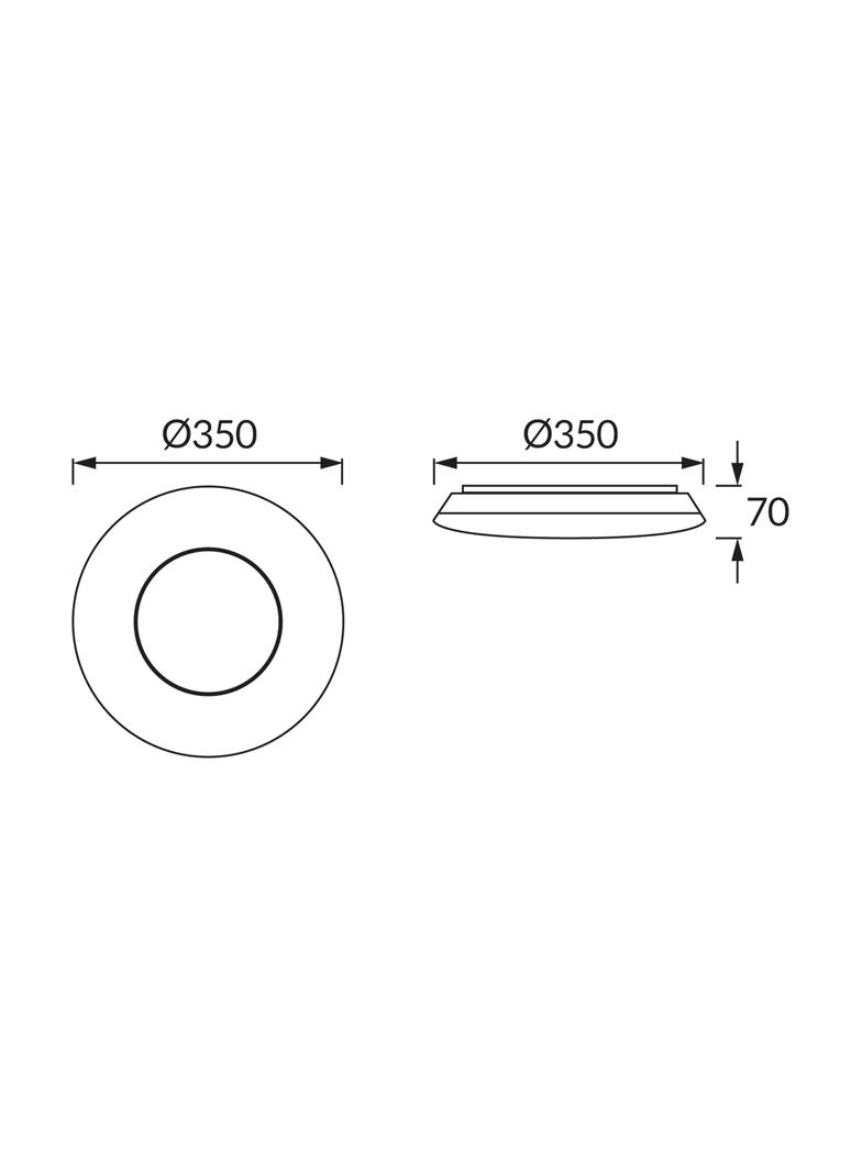 Plafoniera SMD LED RINGE LED 16W 4000K