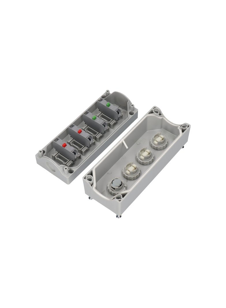 KASETA KOMPLETNA 4-OTWOROWA Z NAP KZ,KZ,KC,B I 1 PRZEPUST M20