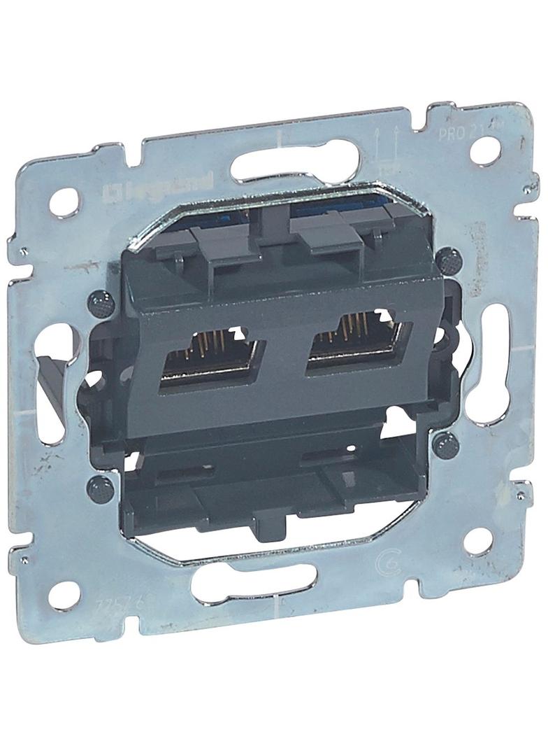 SISTENA - GNIAZDO 2XRJ45 STP KAT6, Legrand