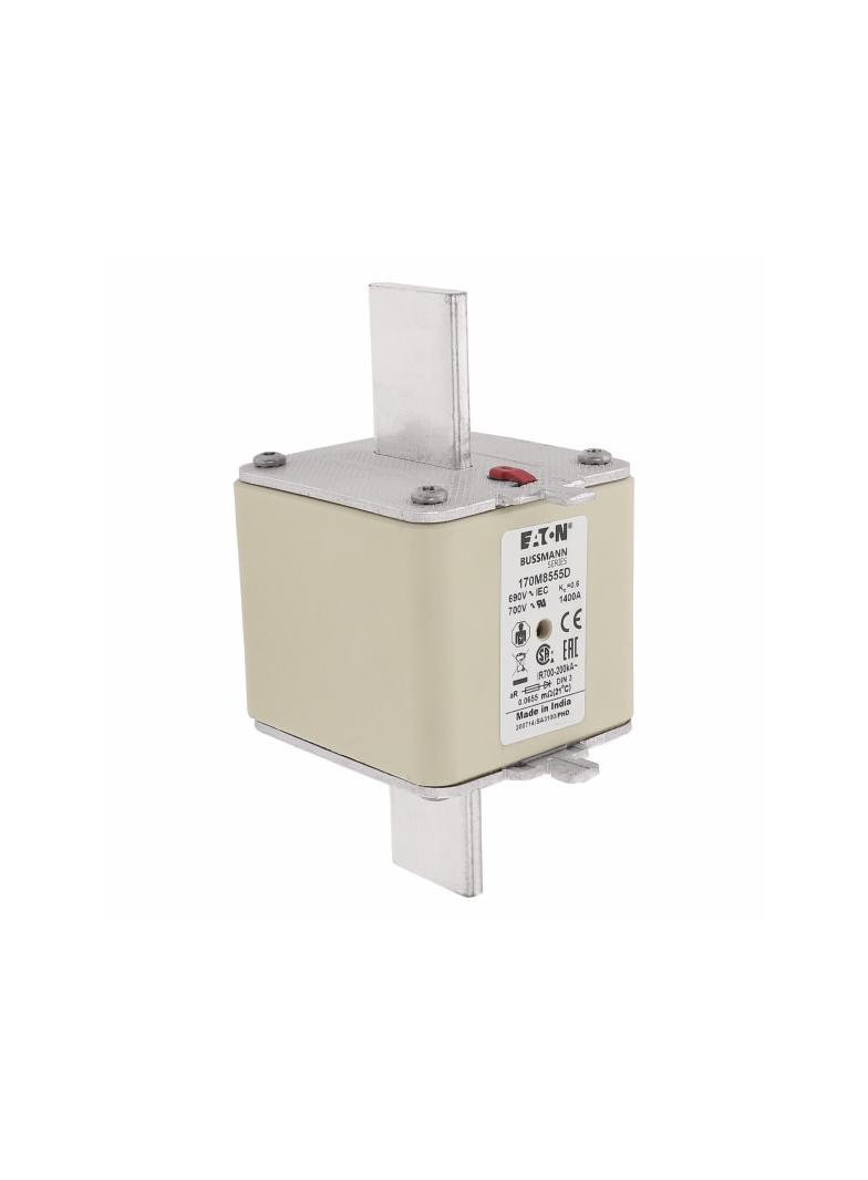 1400A 690V aR DIN 3 HSDNH FUSE Wkładka szybka 1400A AC 690V DIN 3 aR DIN IEC podwójny wskaź 170M8555