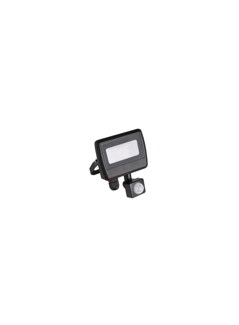 Naświetlacz LED 10W z czujnikiem ruchu ANTEM LED 10W-NW-SE B czarny 800lm 4000K 33205 KANLUX